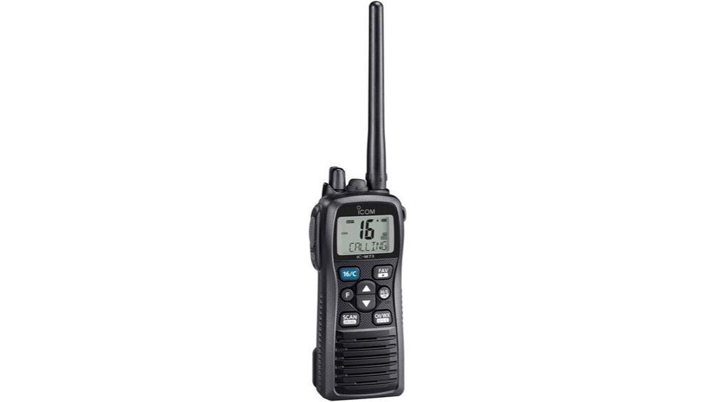 compact waterproof vhf handheld